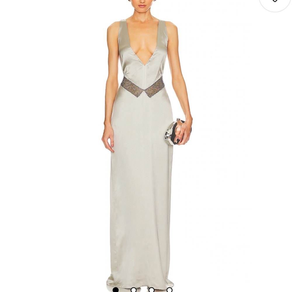 BEVza Vest Dress in Steel Grey